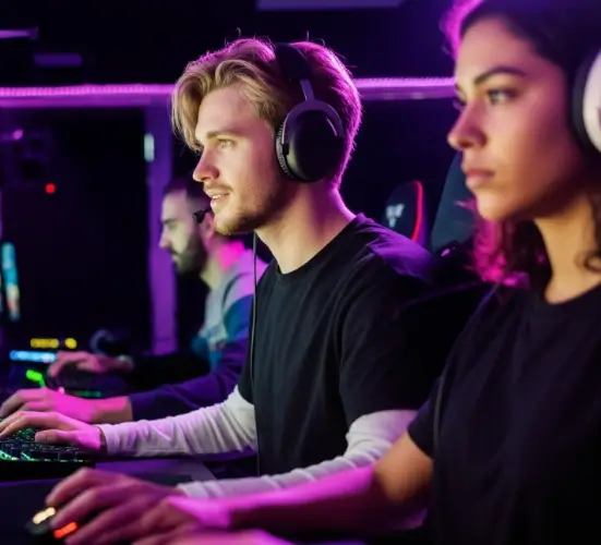Setup des PC gaming de notre espace LAN à Brest - UNI-XP, salle gaming