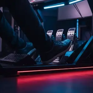 Simulateur voiture à Brest- UNI-XP, salle de jeux vidéo