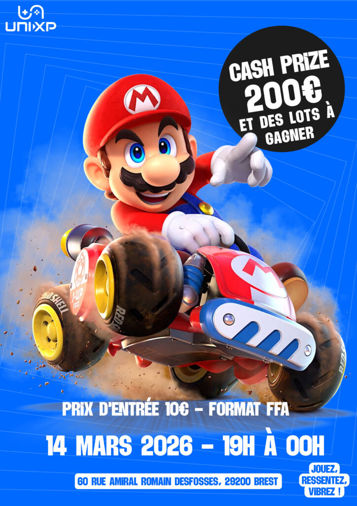 Tournoi Mario Kart UNI-XP